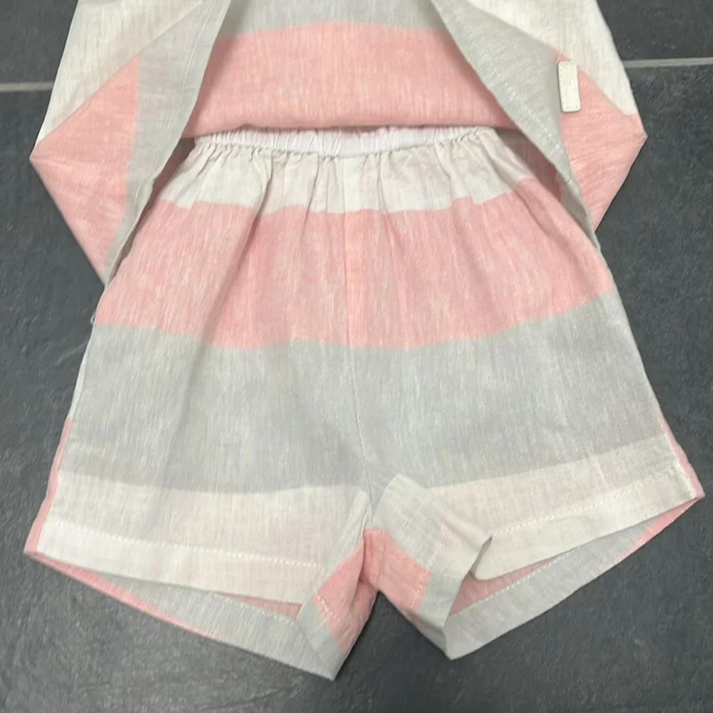 7 for all Mankind Girls Linen Jumpsuit size 4